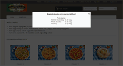 Desktop Screenshot of margaretapizza.hu